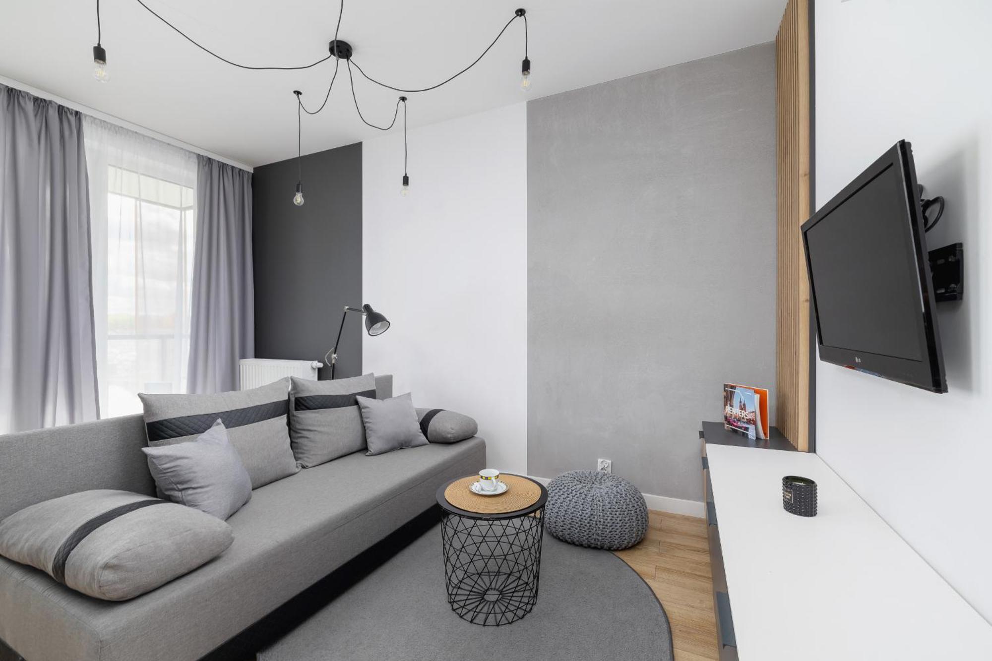 Elegant Apartment In Cracow With Balcony, Parking And Desk By Noclegi Renters 克拉科夫 外观 照片